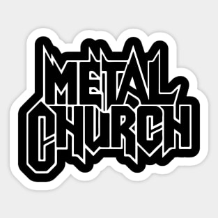 Metal Church Sticker